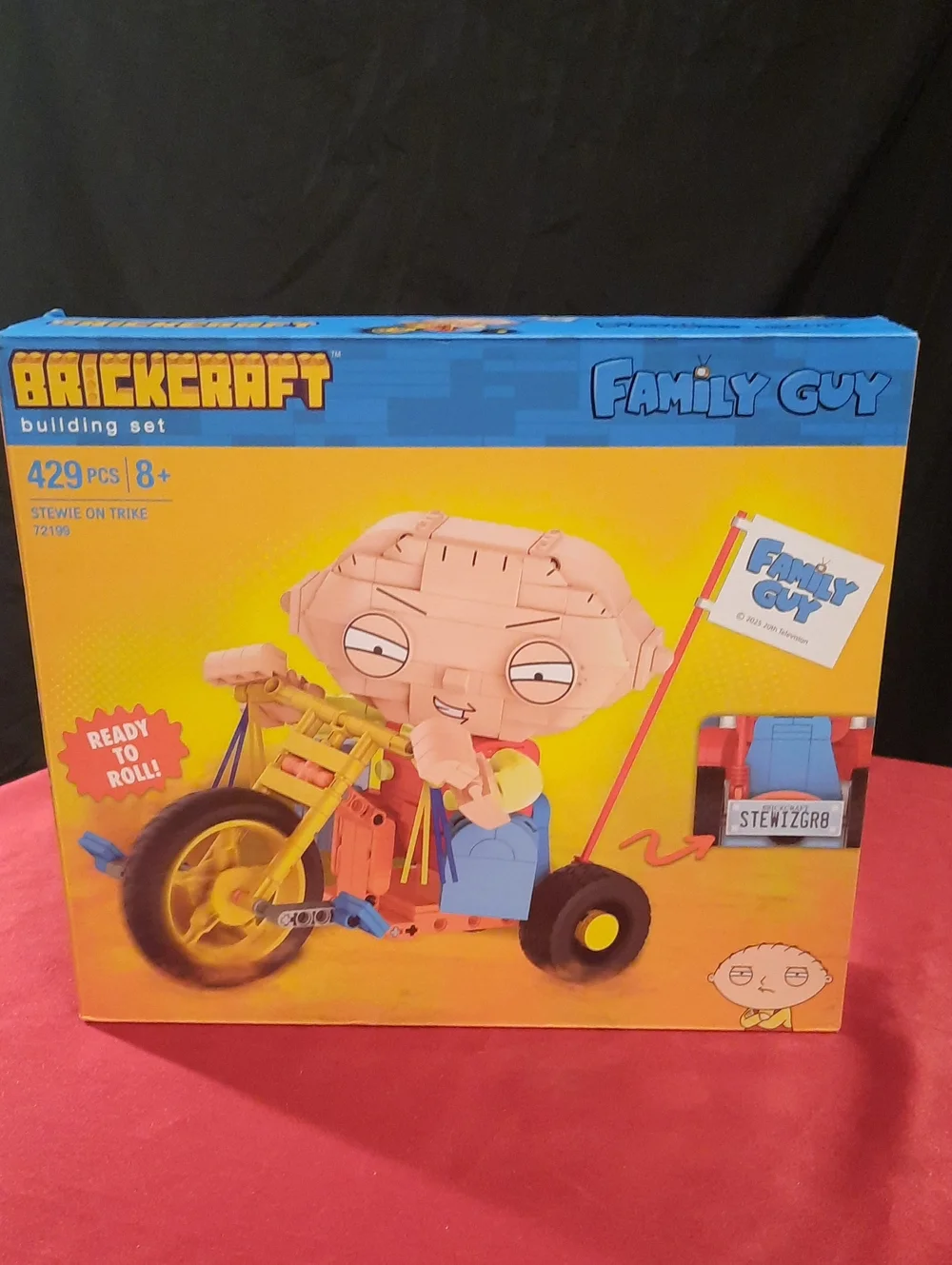 BrickCraft Family Guy Stewie on Trike Building 429 Pc Set NIB